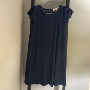 LOFT - Navy Blue Spring Dress